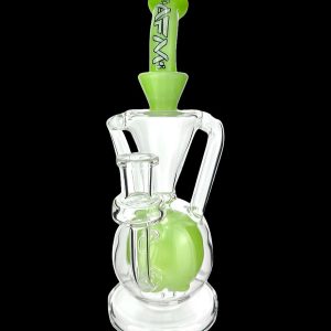 AFM Glass Magic Ball Clear Glass Recycler Water Pipe