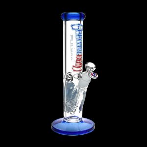 Grateful Dead x Pulsar Space Your Face Straight Tube Glass Water Pipe