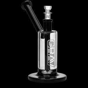 GRAV Medium Upright Bubbler - Black Accents