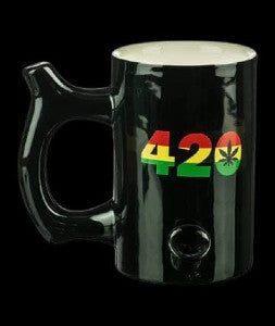 Premium Roast & Toast - Large OG Pipe Mug - 420 Rasta