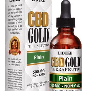 Lidtke Full Spectrum CBD Gold oil plain 2500mg -1 Oz