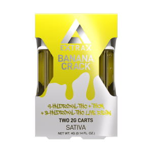 THCM Vape Cartridges 2 Pack - Delta Extrax