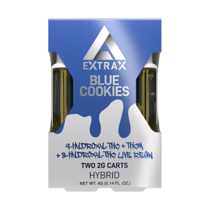 THCM Vape Cartridges 2 Pack - Delta Extrax