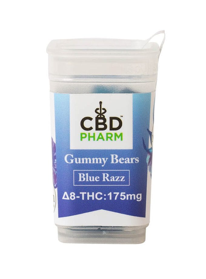 products CBD Pharm Blue Razz Delta 8 Gummy Bears 1 680x920 1