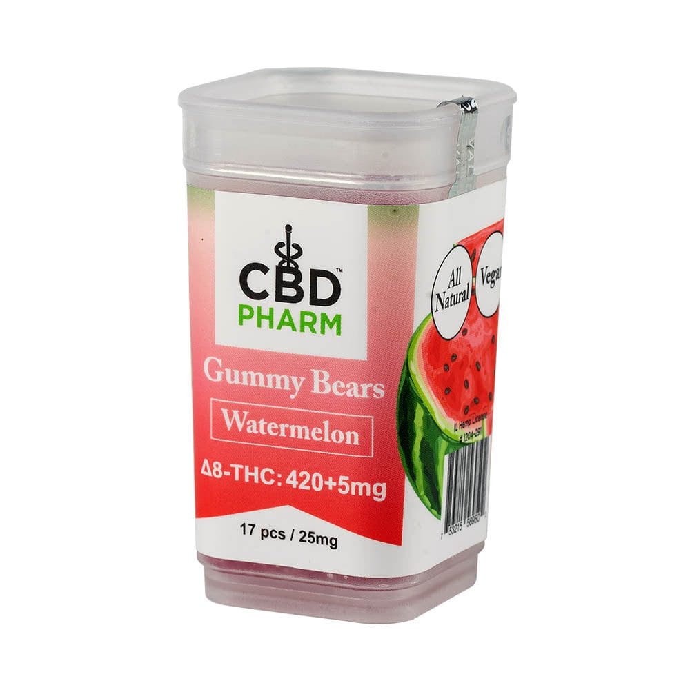 products CBD Pharm Watermelon Delta 8 Gummy Bears 4205mg