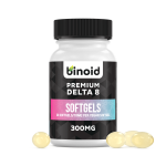 Delta 8 THC Softgel Capsules (300mg, 750mg)