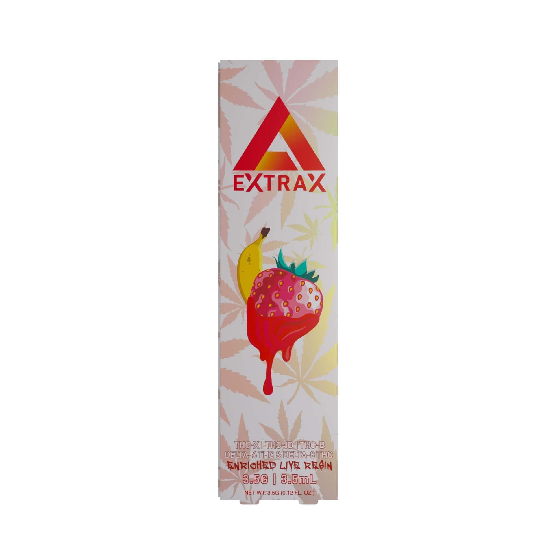 products Delta Extrax 3.5gram Delta6THC Disposable LiveResin Buy Online Near Me Best Price Place To Get Strawnana Hyrid