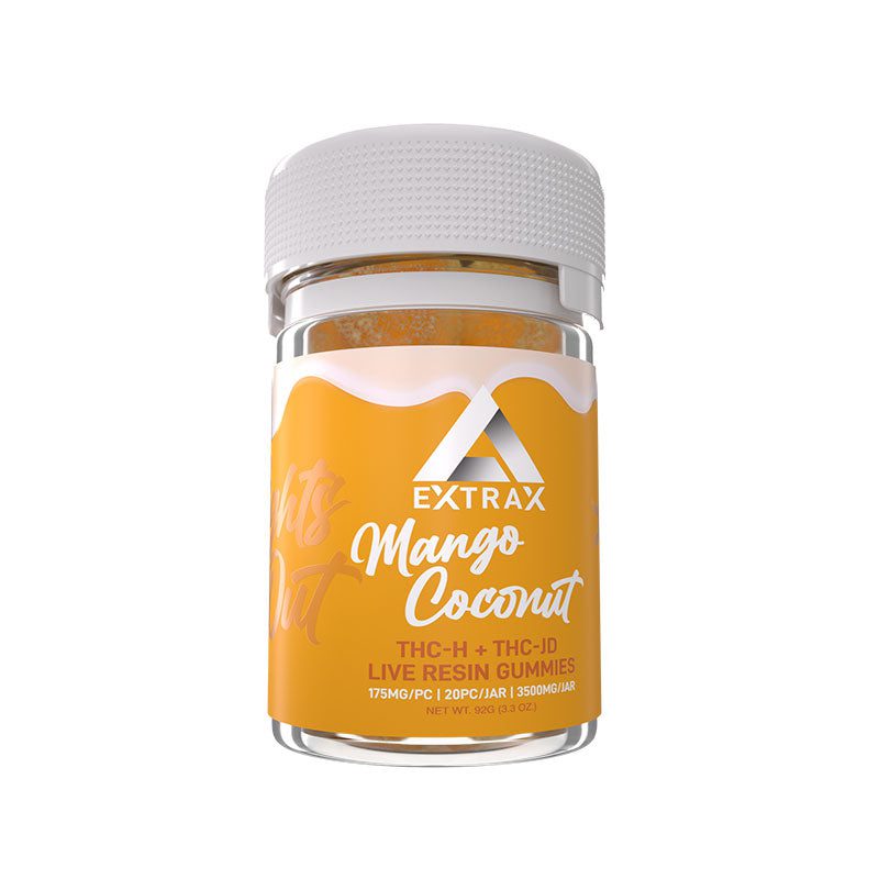 products Delta Extrax THCh Gummies Mango Coconut 175mg New Get Near Me For Sale Best Price