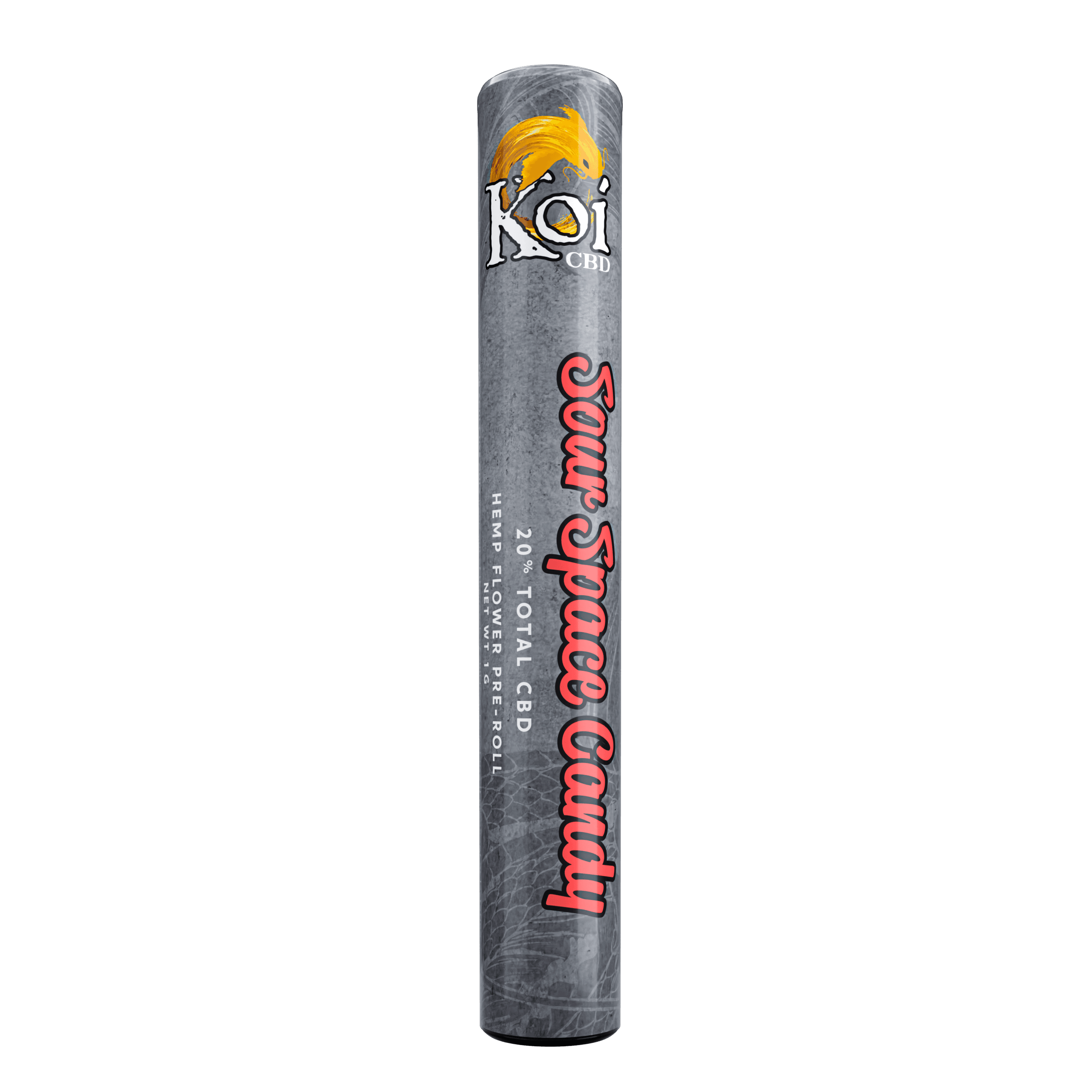 products KoiCBDHempFlowerPre Roll SourSpaceCandy 02 scaled