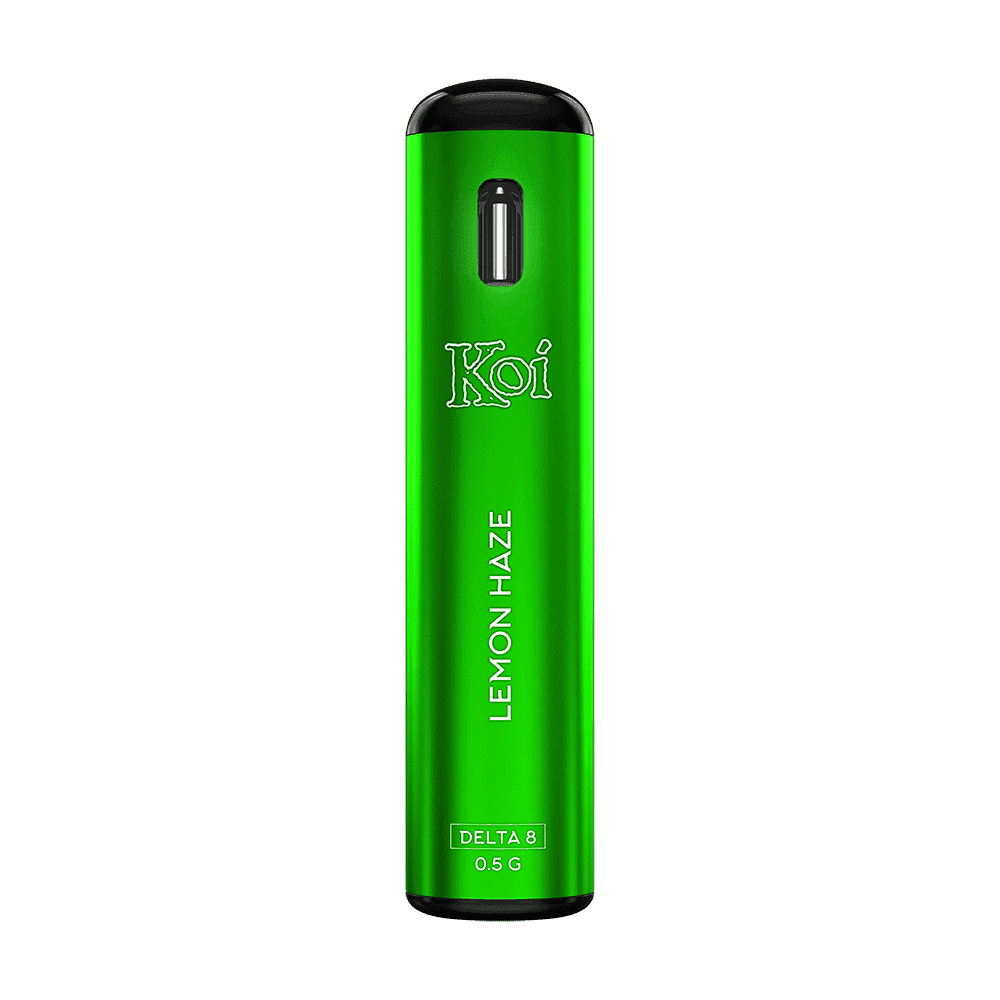 products Koi Delta 8 Disposable Vape Lemon Haze Unit Front web
