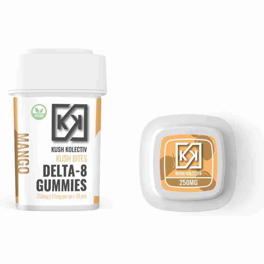 products kush kolectiv edibles mango 25mg delta 8 gummies 10 28919486349518