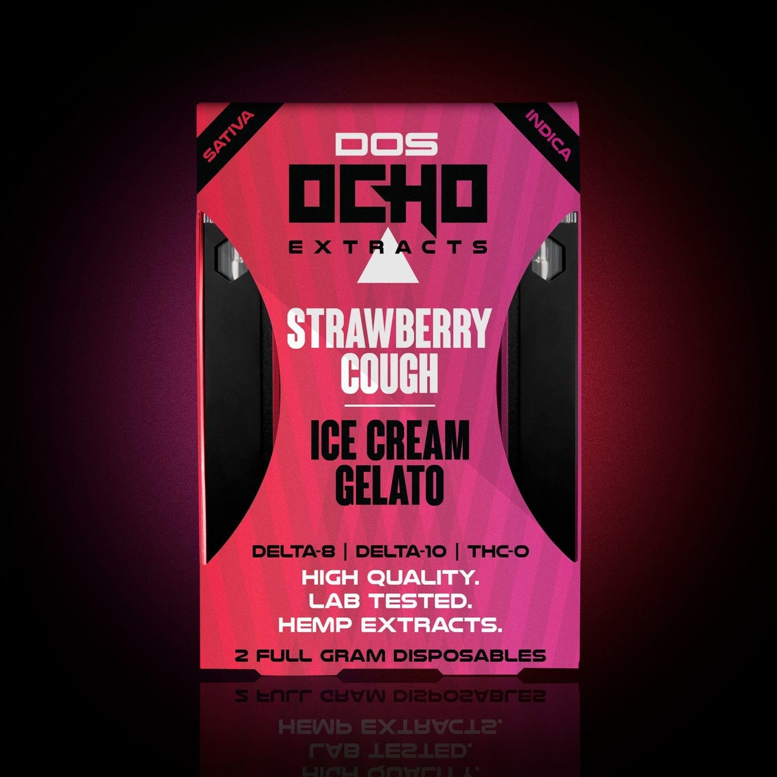 products ocho extracts combo vape strawberry cough n ice cream gelato