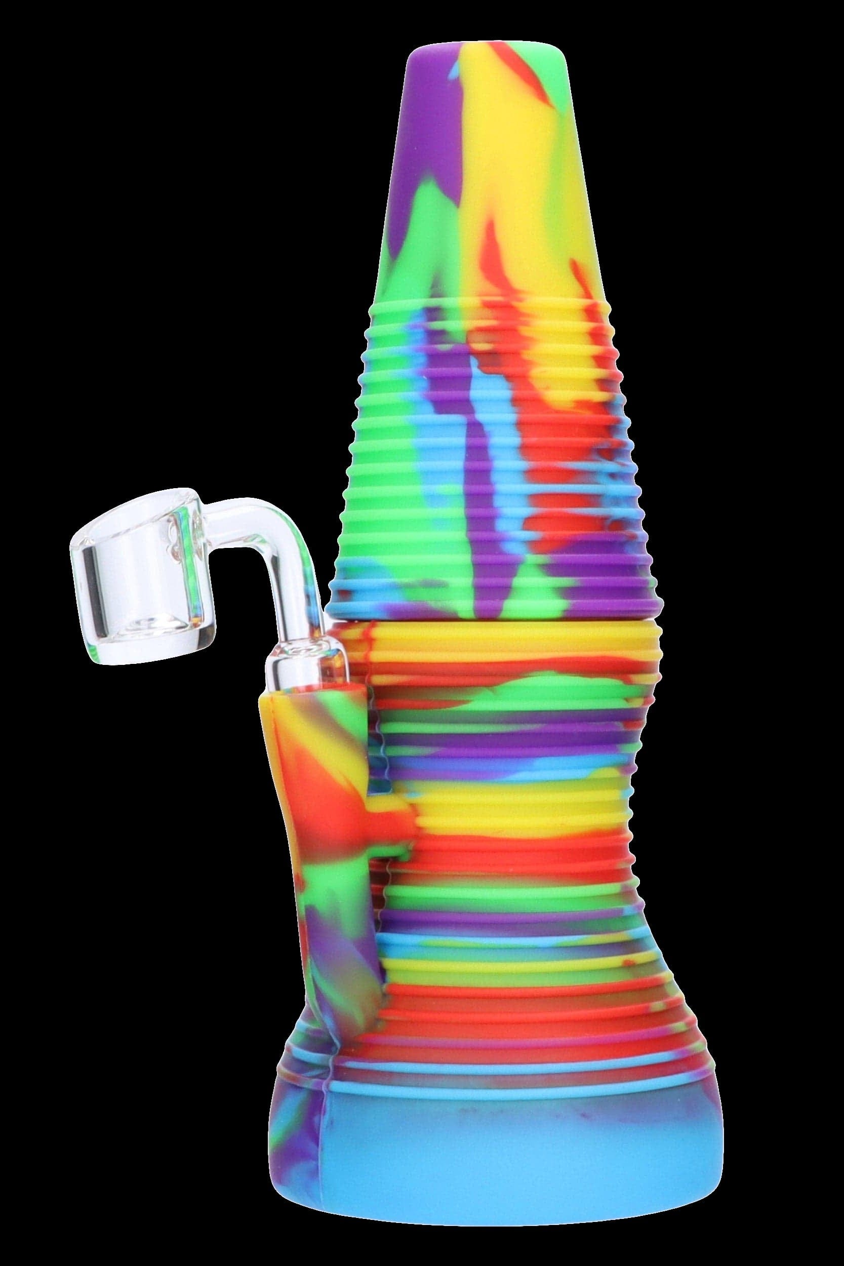 valiant distribution silicone dab rig w banger rain r5023 29648572252234