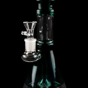 Transparent Neck Water Pipe w/ Bowl & Banger