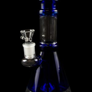 Transparent Neck Water Pipe w/ Bowl & Banger