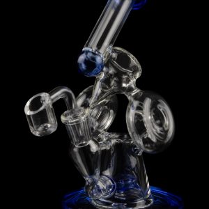 Hourglass Base Bent Neck Water Pipe
