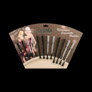 Fujima Metal Telescopic Cigarette Holders - 12 Pack