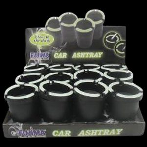 Self-Extinguishing Glow Ashtray - 12 Pack