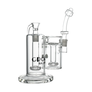 Croia Glass 10" Dual-Chamber External Recycler Bong | Croia Glass