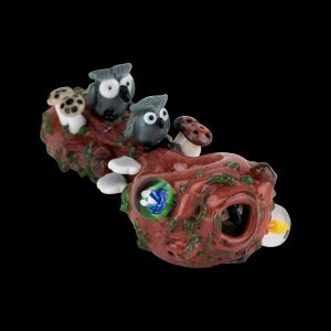 Empire Glassworks Hootie's Forest Small Spoon Pipe