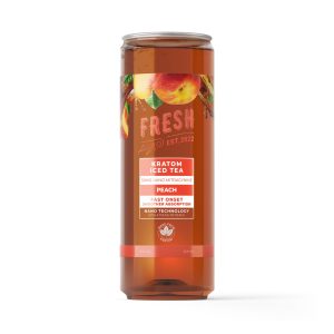 50mg mitragynine kratom nano iced tea peach fresh 0