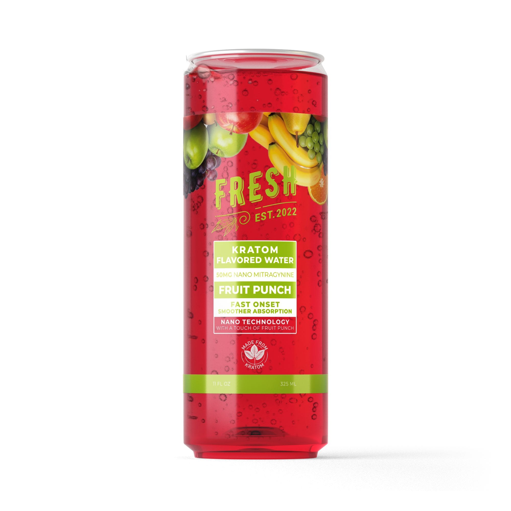 50mg mitragynine kratom nano juice fruit punch fresh 0 1