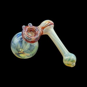 LA Pipes Fumed Sidecar Bubbler - The Raked Sidecar