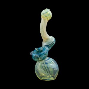 LA Pipes Fumed Sherlock Bubbler - The Rake Bubb
