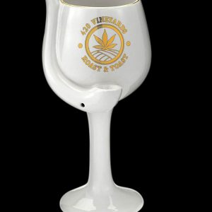 Roast & Toast 420 Vineyards Wine Glass Pipe