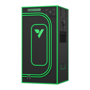 Grow Tent Pro 2x2 P224, 1-2 Plants Use, 420G Plant-friendly PE Material, 24¡å x 24¡å x 48¡å, For Indoor Plants Growing