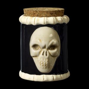 Roast & Toast Skull and Bones Stash Jar