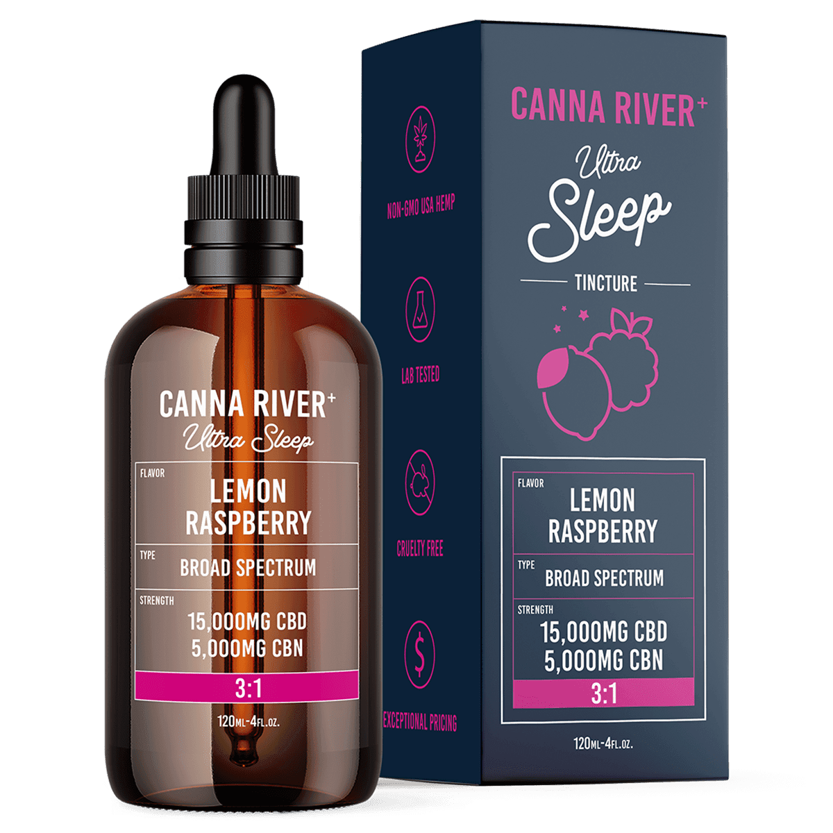 BS Ultra Sleep Lemon Raspberry 120mL
