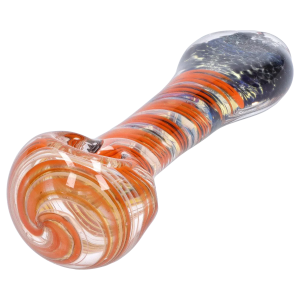 DHC Color Twisting Spoon Pipe - 3 in. - Orange