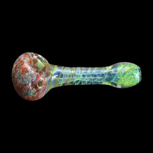 DHC Twisting Frit Spoon Pipe - 3 in.