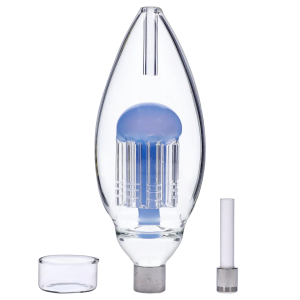 DHC Egg with Tree Perc Nectar Collector - 14mm - Light Blue