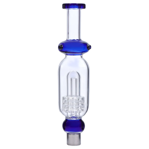 DHC Shower Head Perc Nectar Collector - 14mm - Dark Blue
