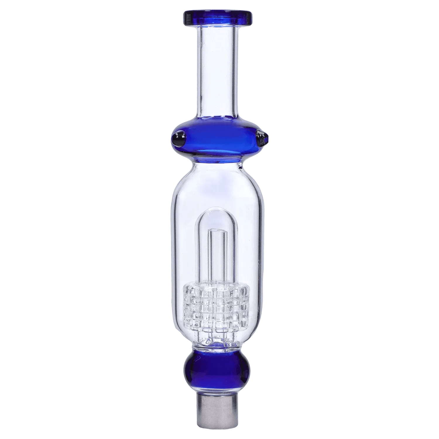 DHC Shower Head Perc Nectar Collector - 14mm - Dark Blue