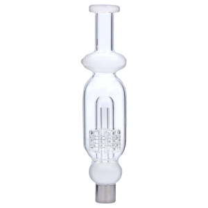 DHC Shower Head Perc Nectar Collector - 14mm - Frost/White