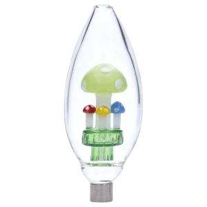 DHC Egg with Mushroom Perc Nectar Collector - 14mm - Green