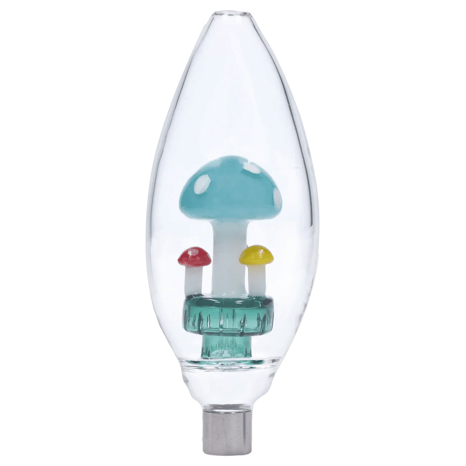 DHC Egg with Mushroom Perc Nectar Collector - 14mm - Light Blue