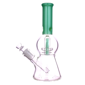 DHC Color UFO Perc Beaker Bong - 8.5 in. - Aqua