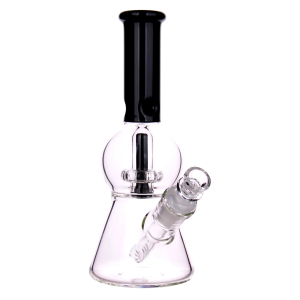DHC Color UFO Perc Beaker Bong - 8.5 in. - Black