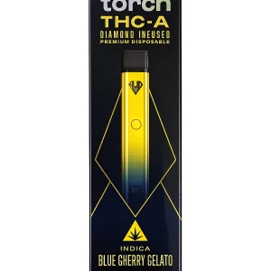 Blue Cherry Gelato Torch THCA Diamond Infused Premium Disposable 2.5G