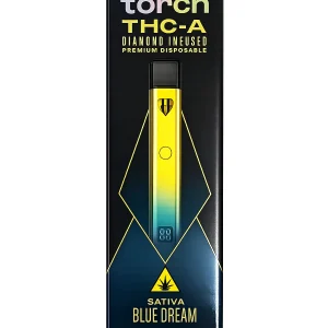 Blue Dream Torch THCA Diamond Infused Premium Disposable 2.5G