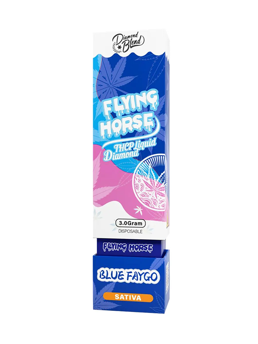 Blue Faygo Flying Horse THC P Liquid Diamond Disposable