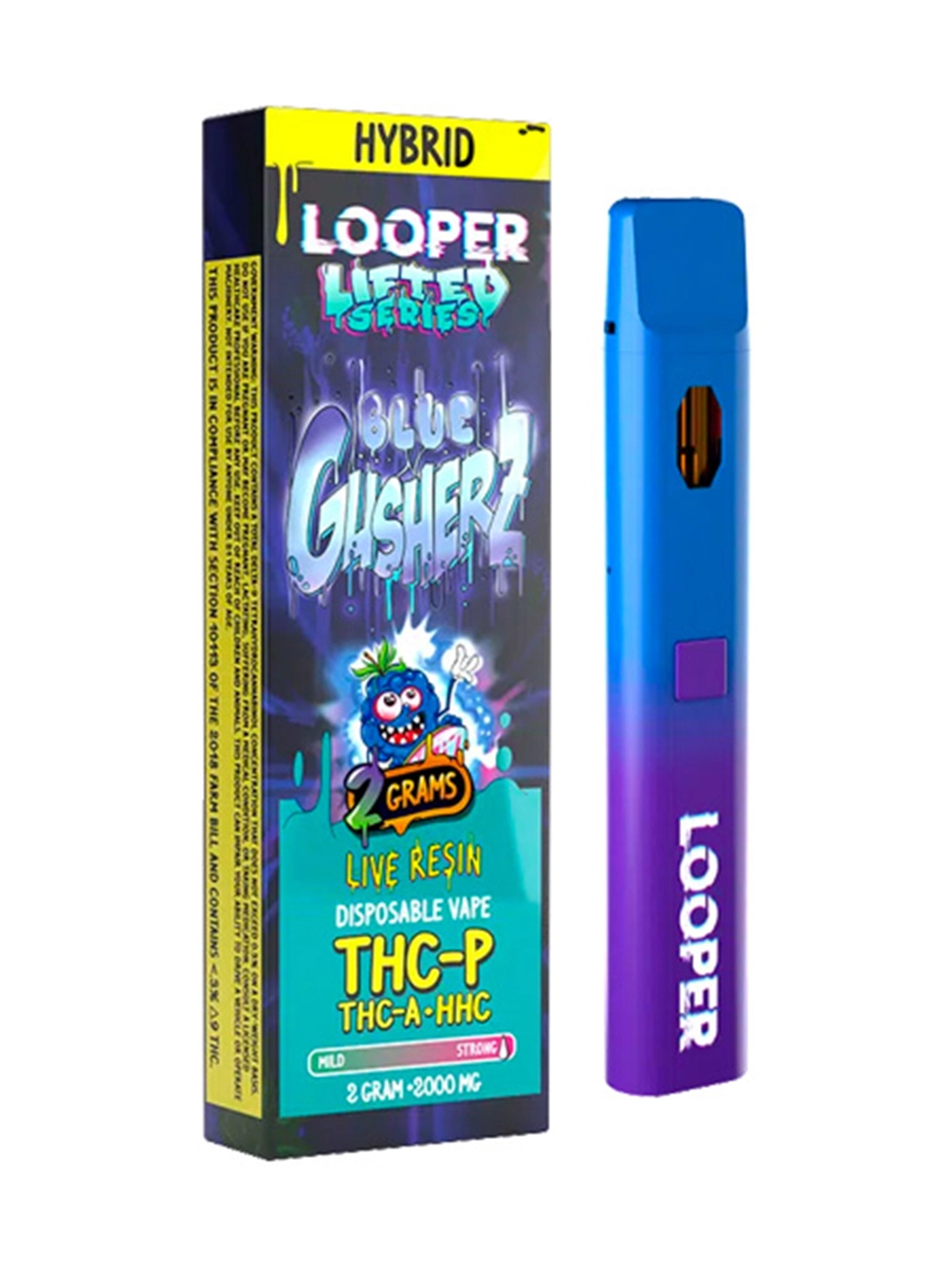 Blue Gusherz Looper Melted Series THCP OTHC AHHC Disposable 2G