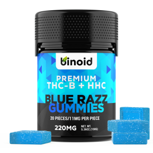THC-B + HHC Gummies - Blue Razz (RELEASE SALE)