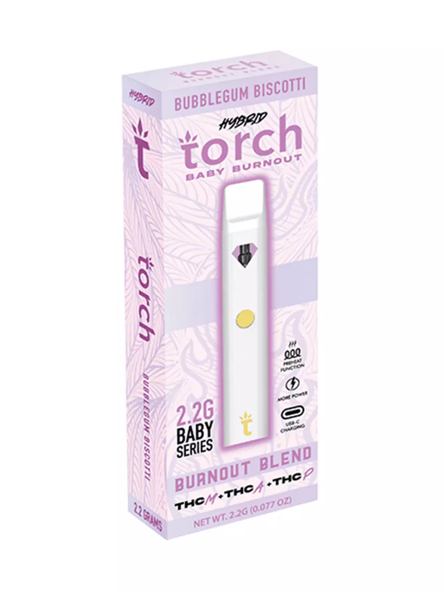Bubblegum Biscotti Torch Baby Burnout Blend Disposable 2