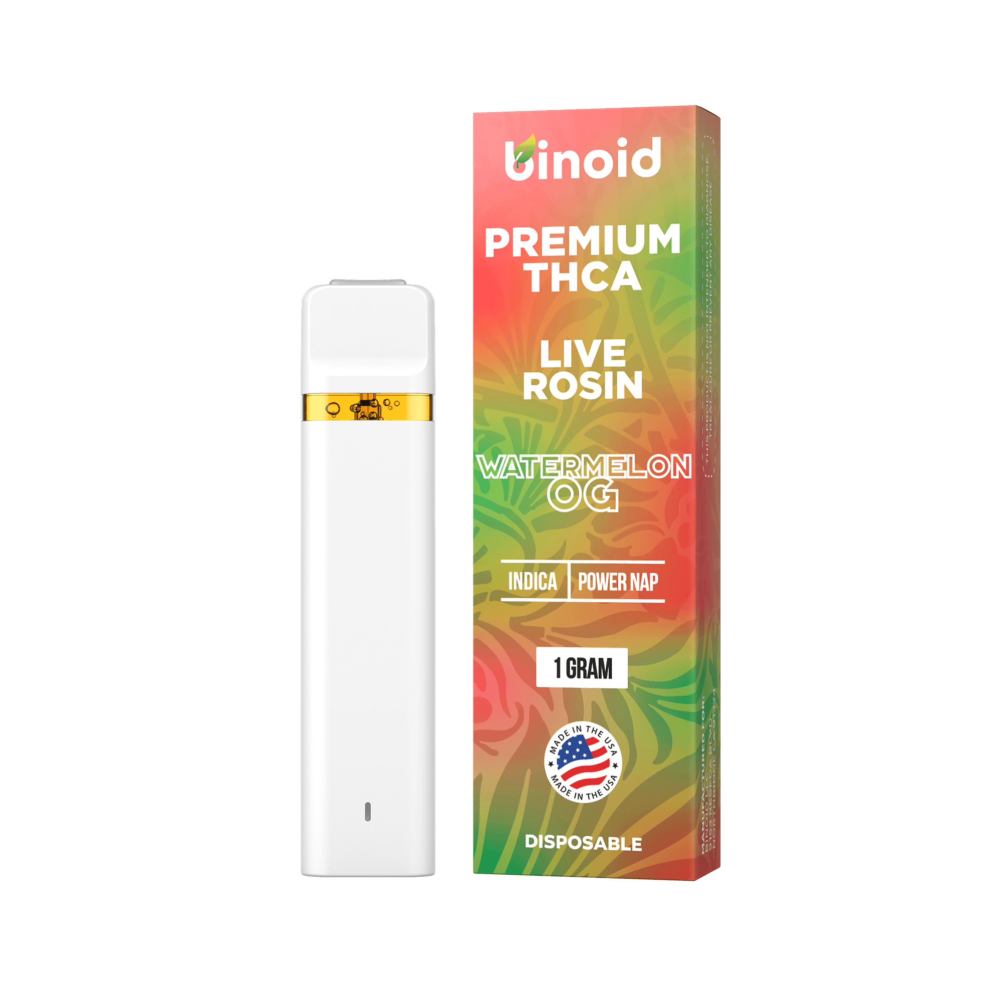Buy THCA Disposable Vape Best Brand 1G 1 Gram Strongest Best High Potency Cart WatermelonOG Legal Aniety Safe Sleep