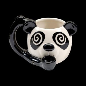 Roast & Toast Buzzed Panda Ceramic Mug Pipe
